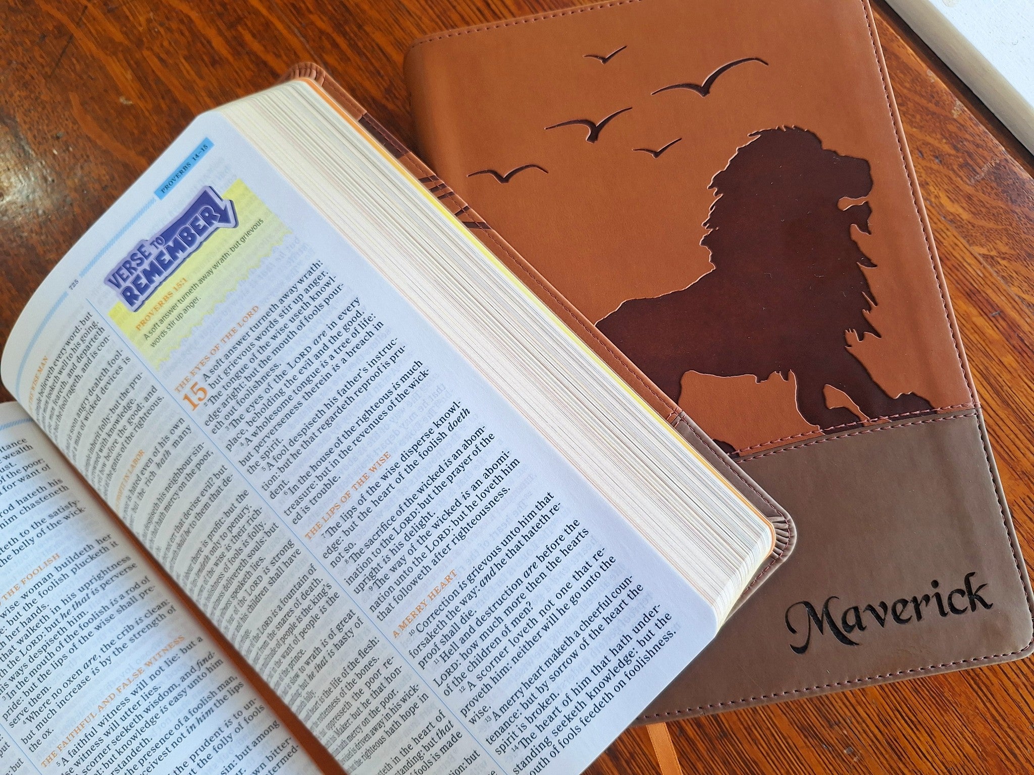 Custom Engraved KJV Kid's Bible