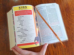 Custom Engraved KJV Kid's Bible