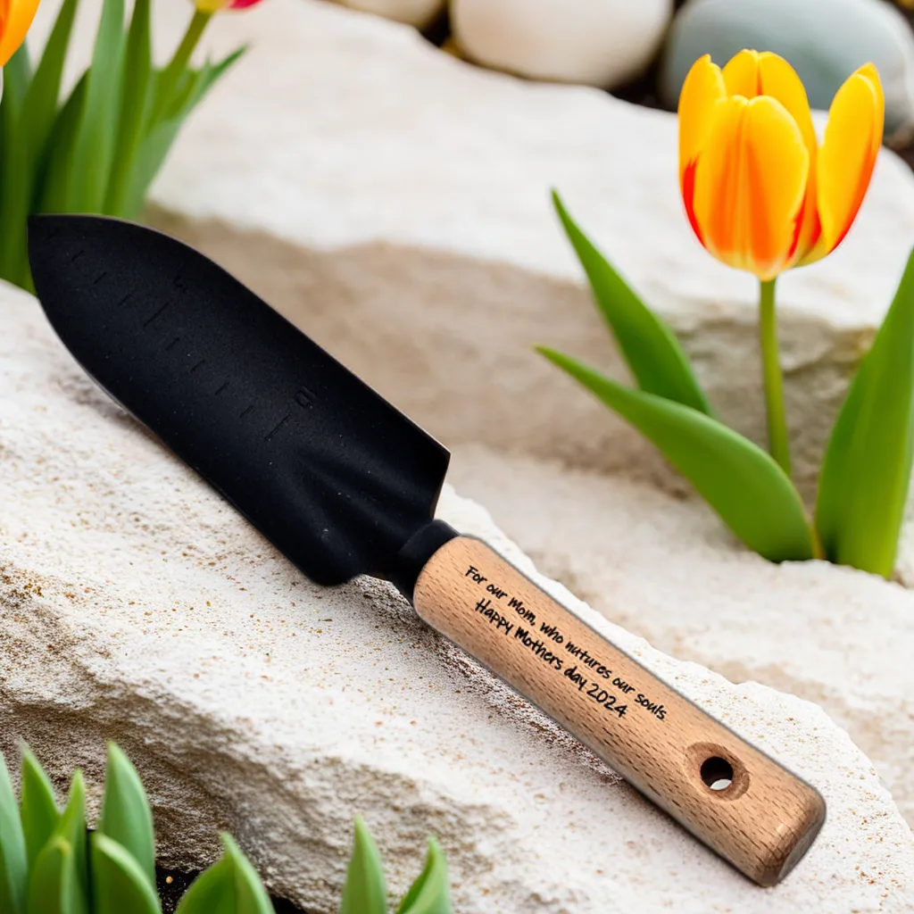 Personalize garden tool hand shovel