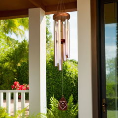 Custom Engraved Wind Chimes - Memorial Keepsake