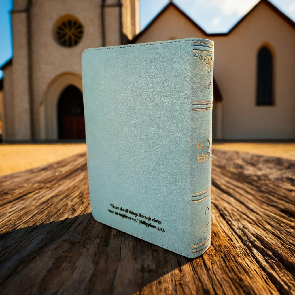Custom Bible with name engraving
