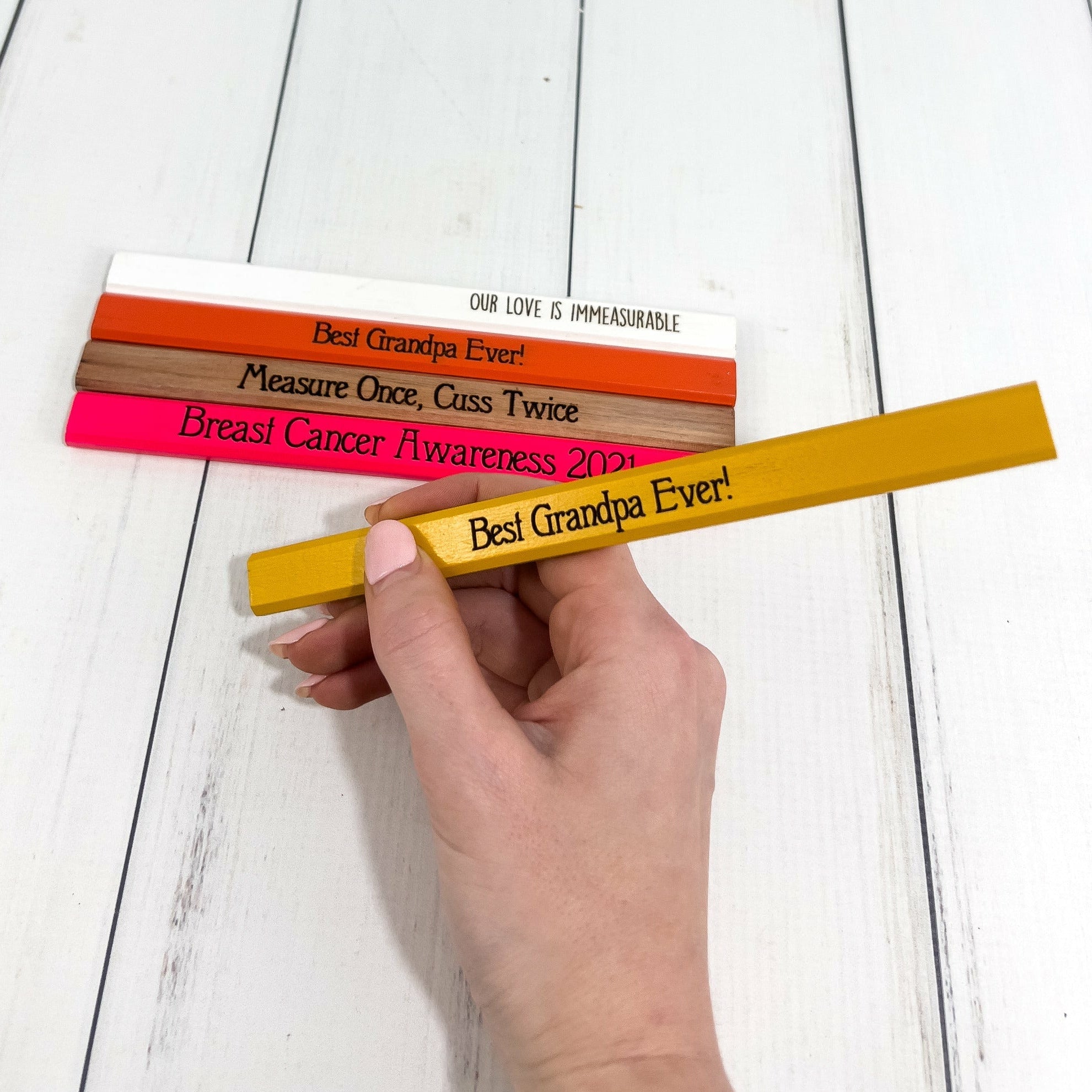 Personalized Carpenters Pencils