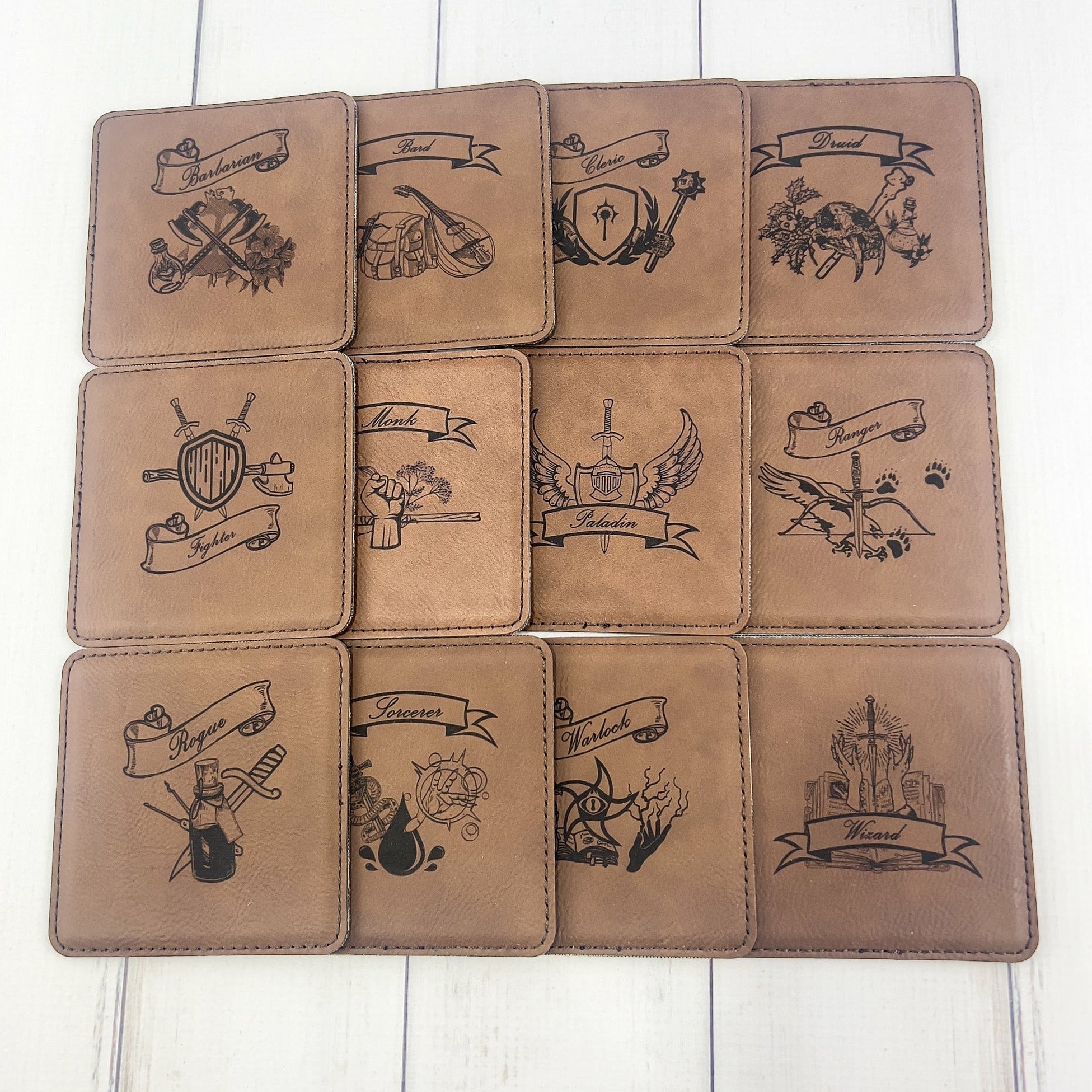 Dungeons and Dragons Coaster Set