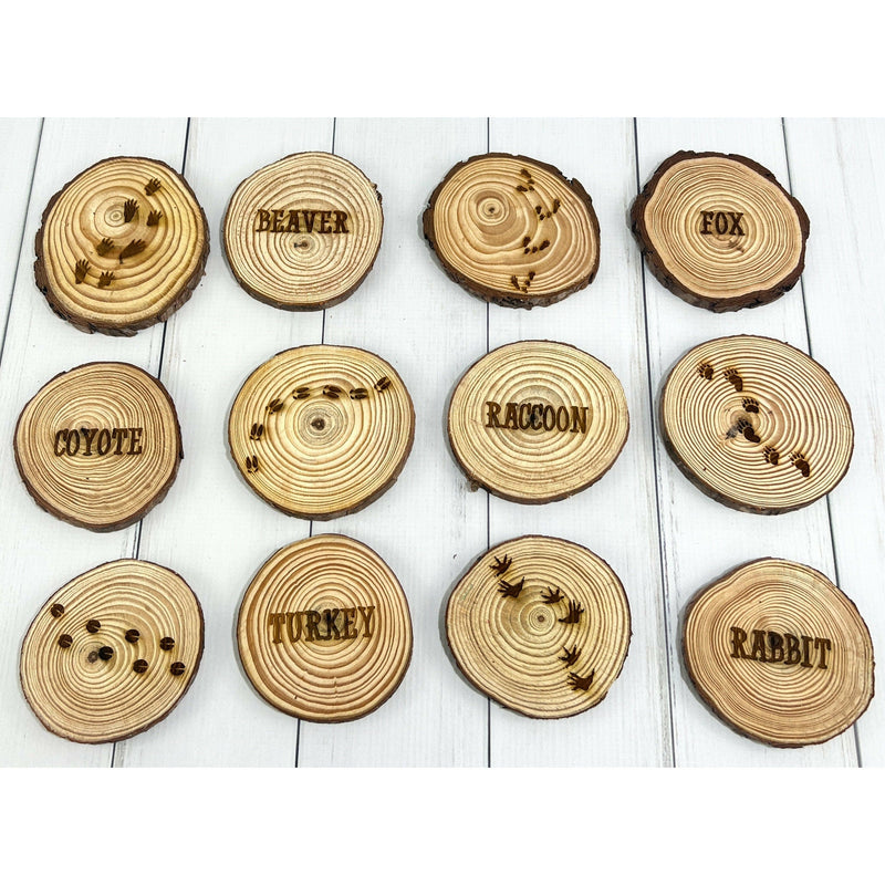 Animal Tracks Coasters