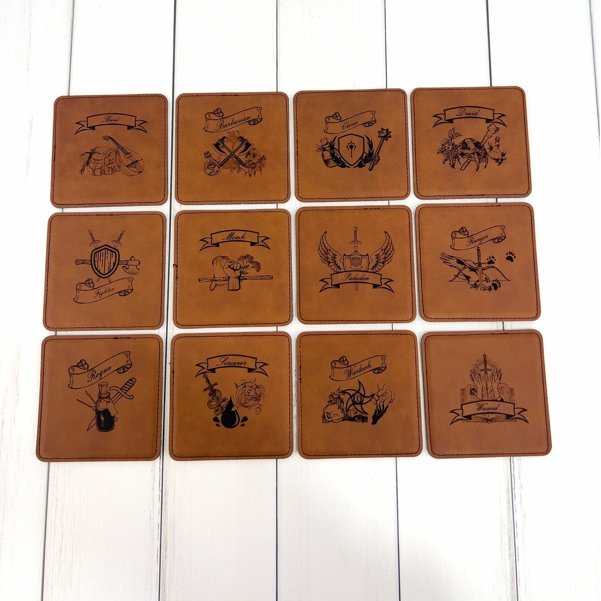 Dungeons and Dragons Coaster Set