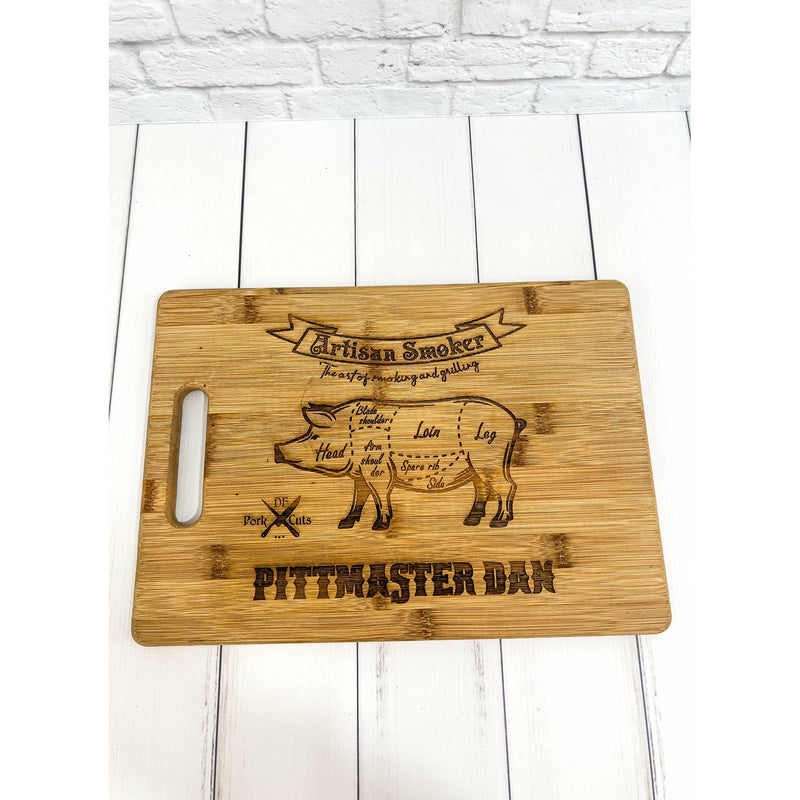 Personalized Cutting Board for Dad 8 x 12