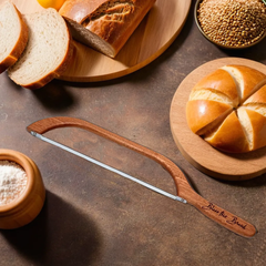 Custom Engraved Bread Knife