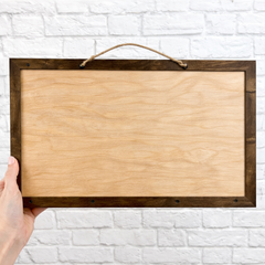 Custom Wood Engraved Photo Collage