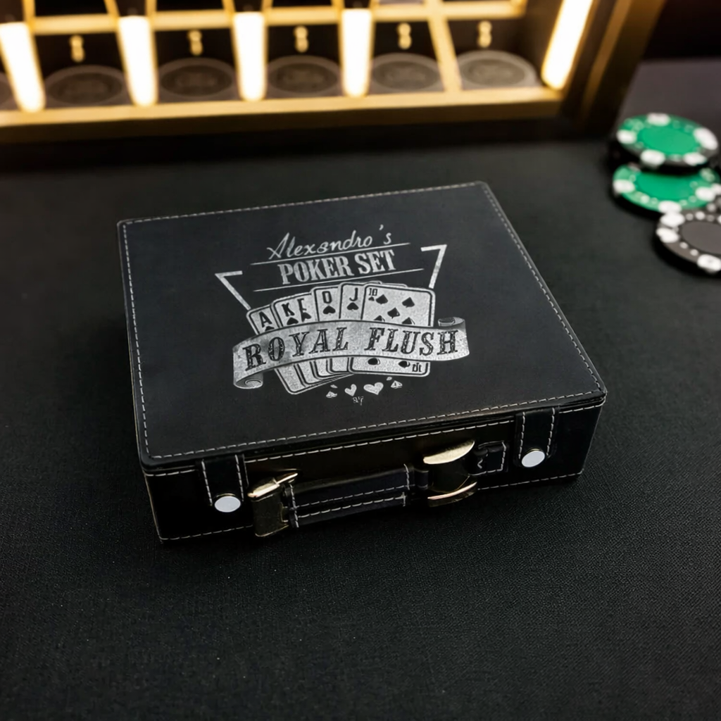 Personalized Poker Set