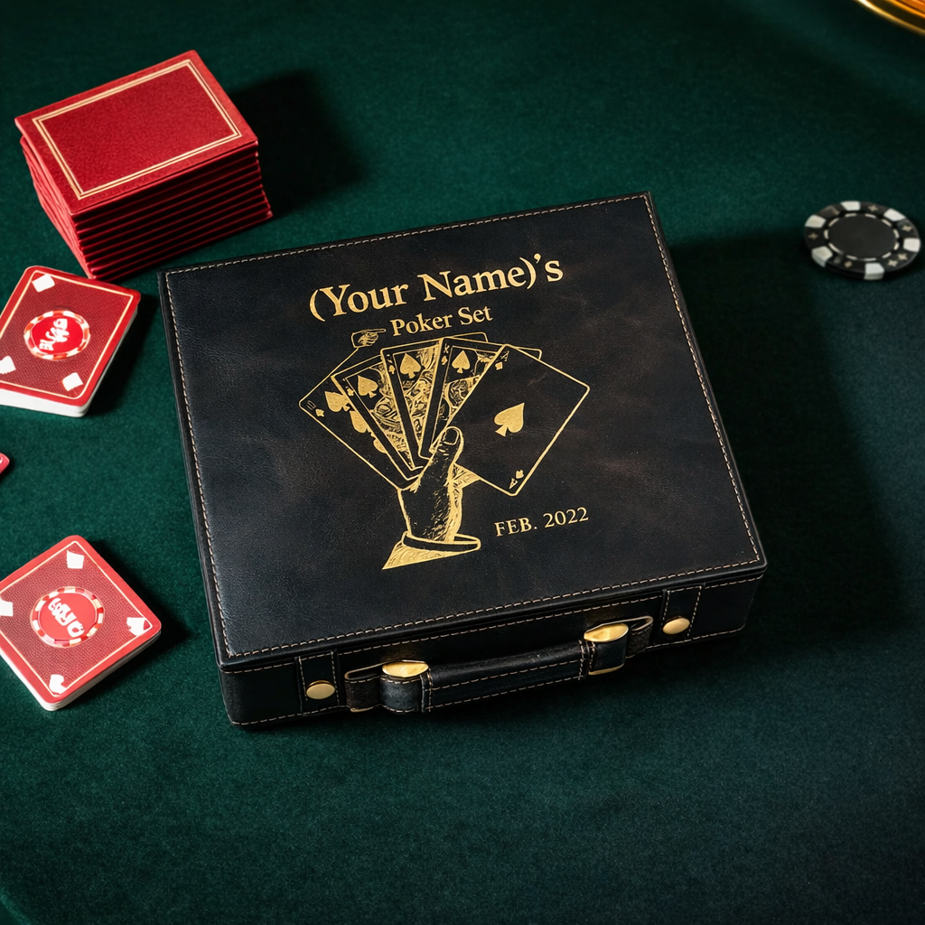 Personalized Poker Set