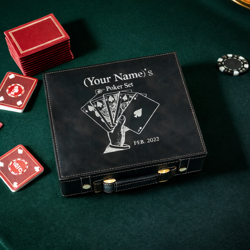 Personalized Poker Set