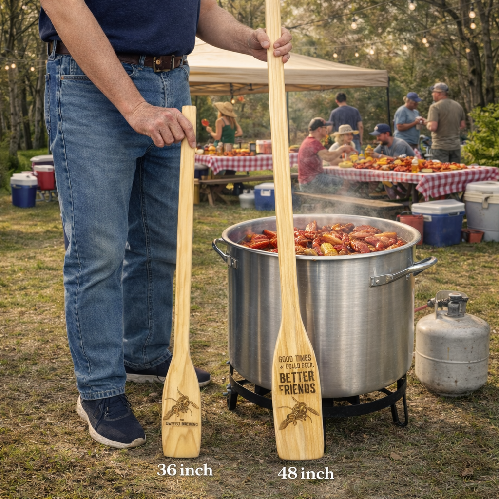 Personalized Crawfish Boil Paddle