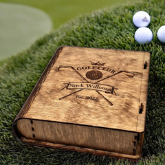 Personalized Golf Ball Box