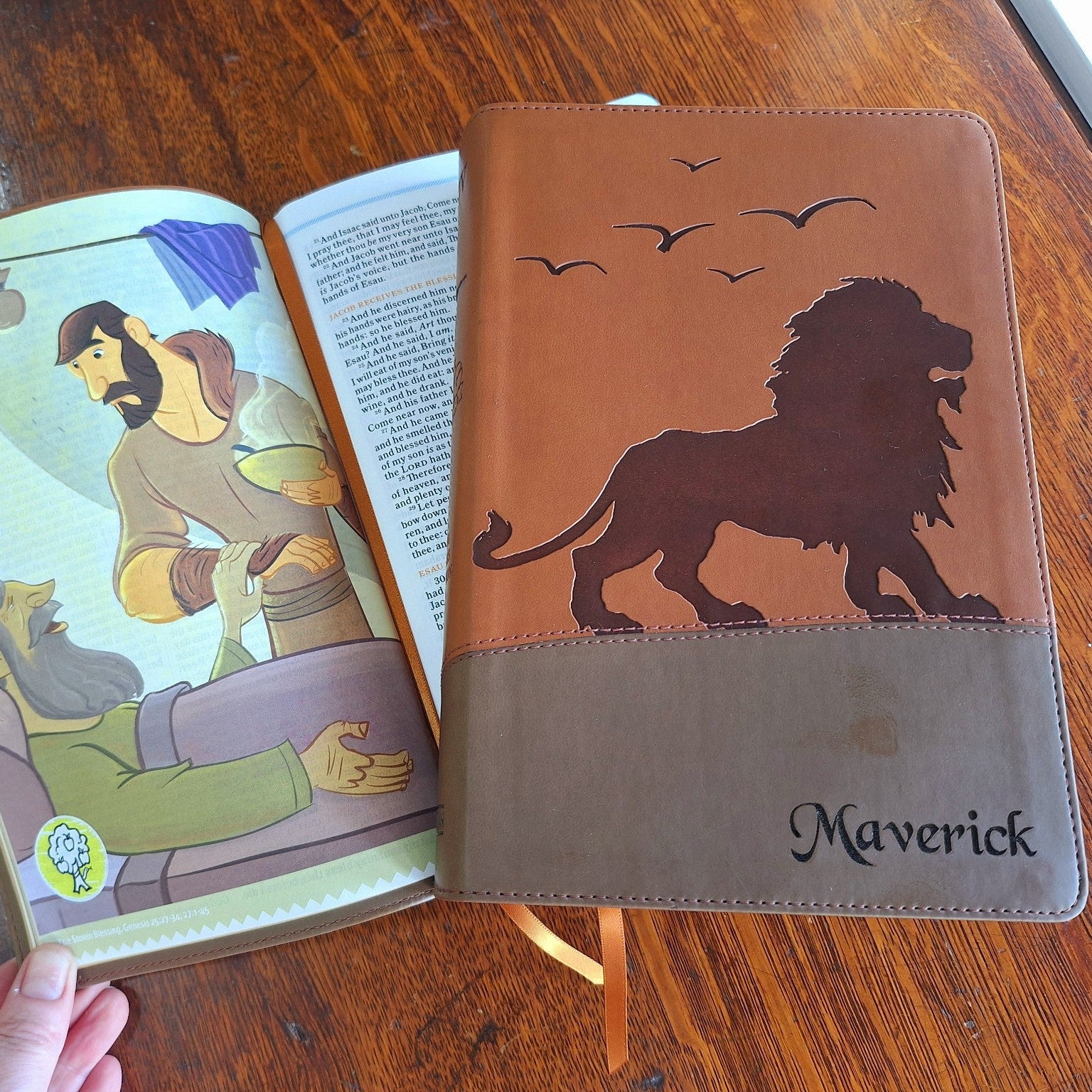 Custom Engraved KJV Kid's Bible