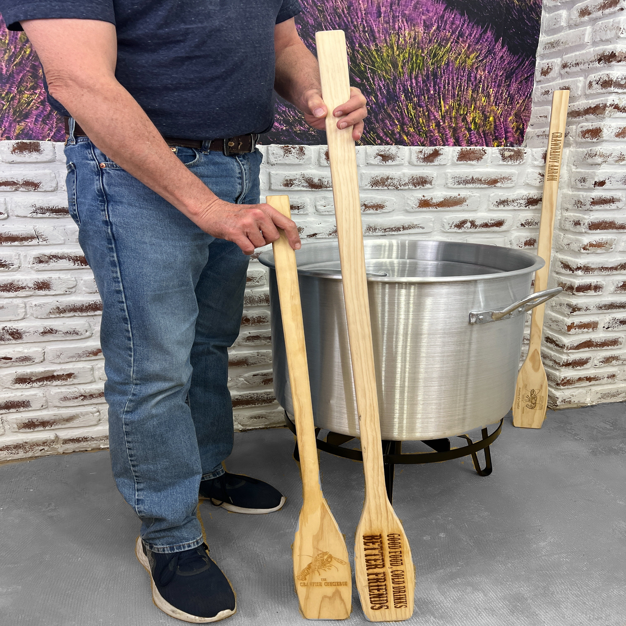 Personalized Crawfish Boil Paddle