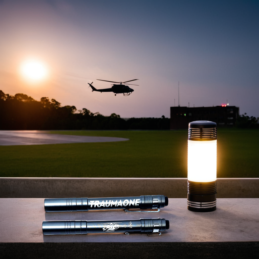 Laser Engraved Pen Light - Jewel Tones