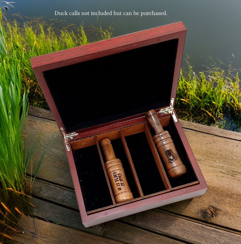 Personalized Duck Call Box