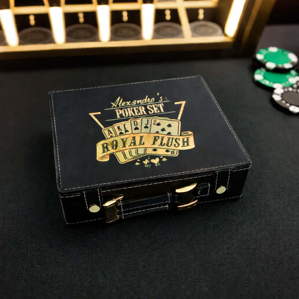 Personalized Poker Set