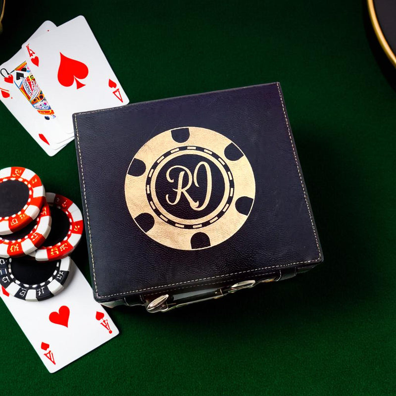 Personalized Poker Set