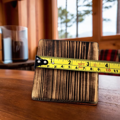 Handmade Reclaimed Wood Coaster Set