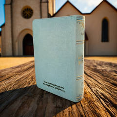 Custom Engraved Leather KJV Bible