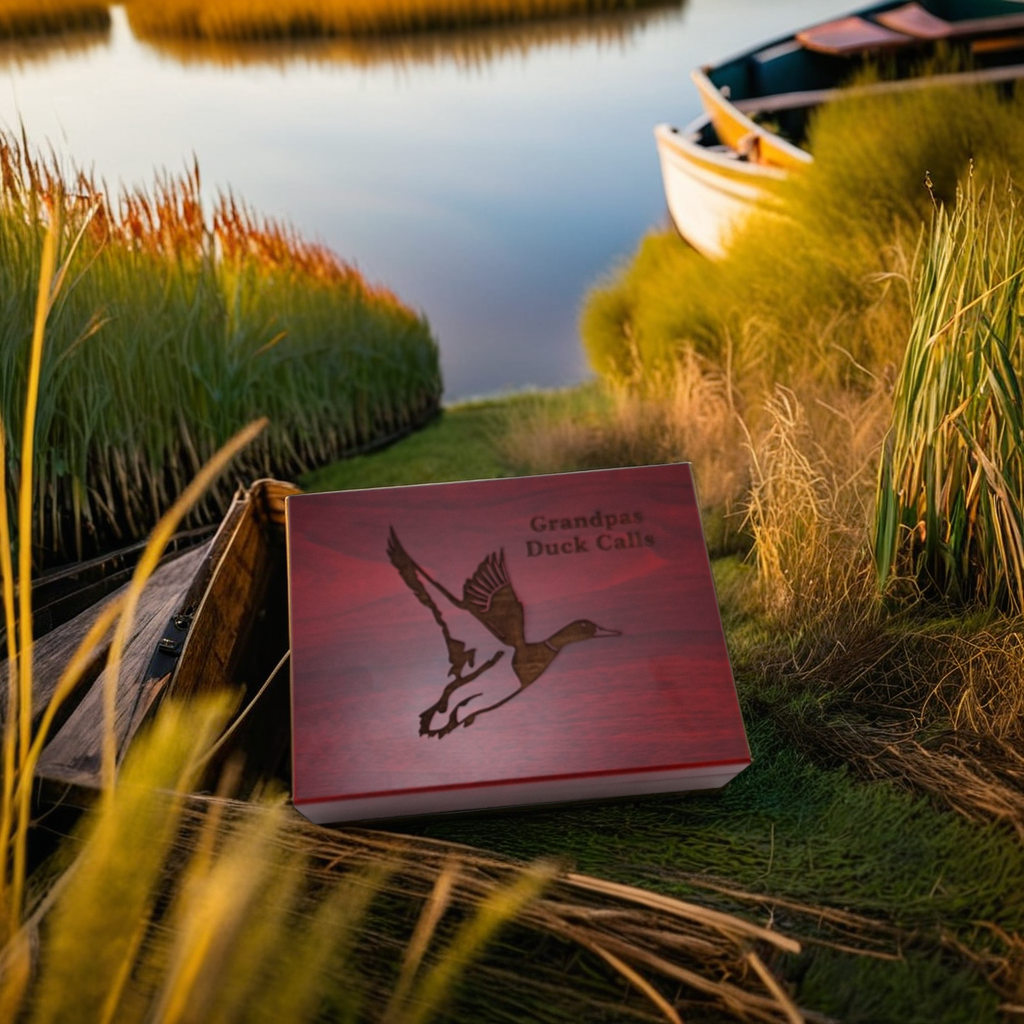 Personalized Duck Call Box