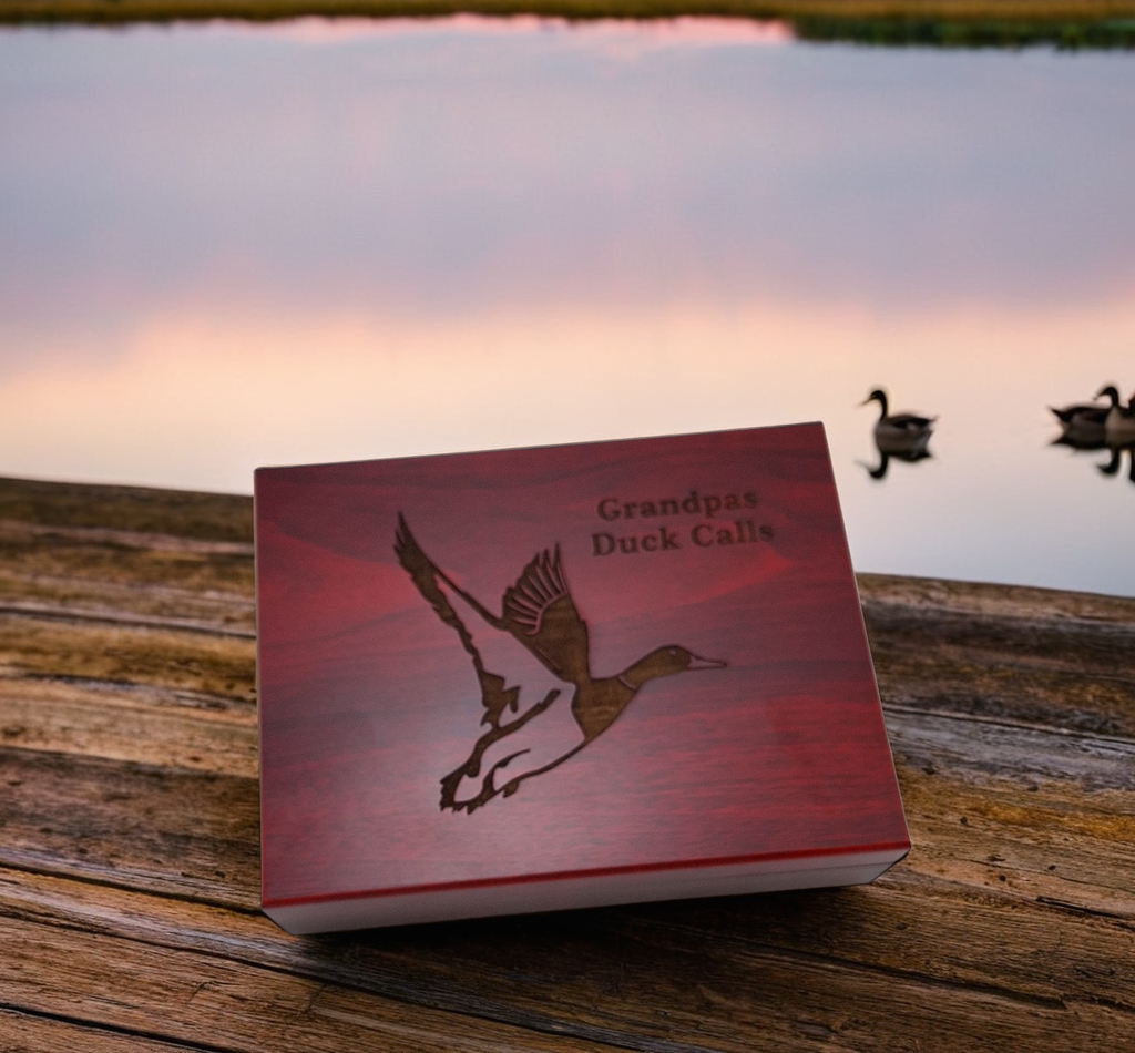 Personalized Duck Call Box