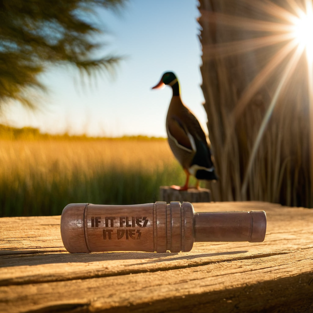 Personalized duck call gift for duck hunters