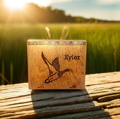 Personalized Duck Call Box