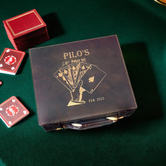 Personalized Poker Set