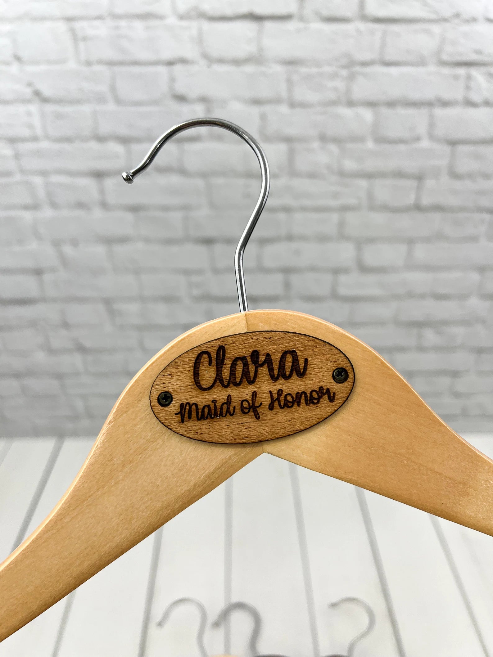 Personalized Wood Hangers for Wedding