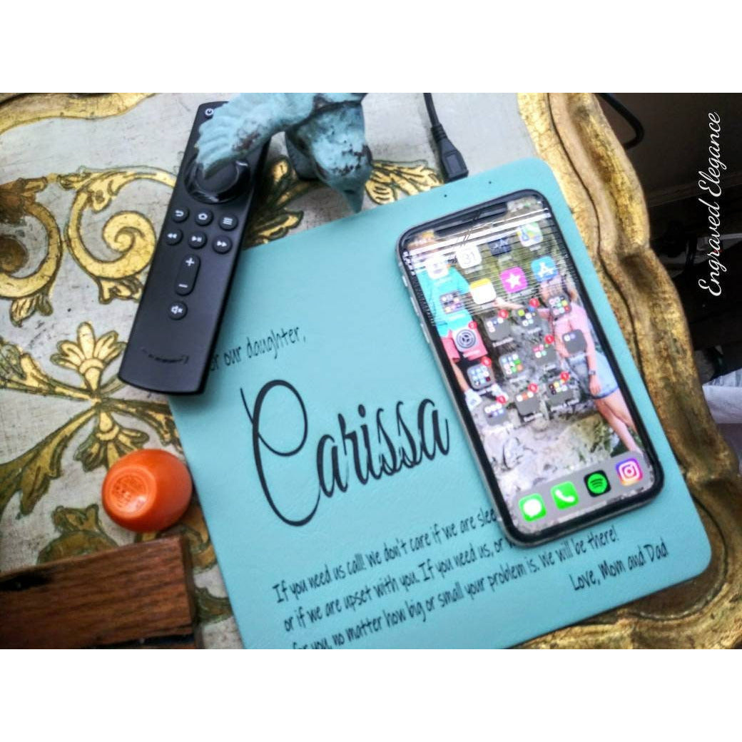 Personalized Charging Pad