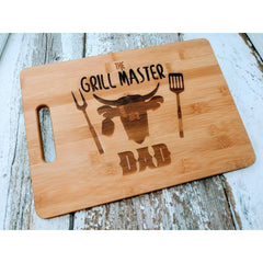 Personalized Cutting Board for Dad 8 x 12