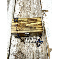 Personalized Handmade Rosary Box