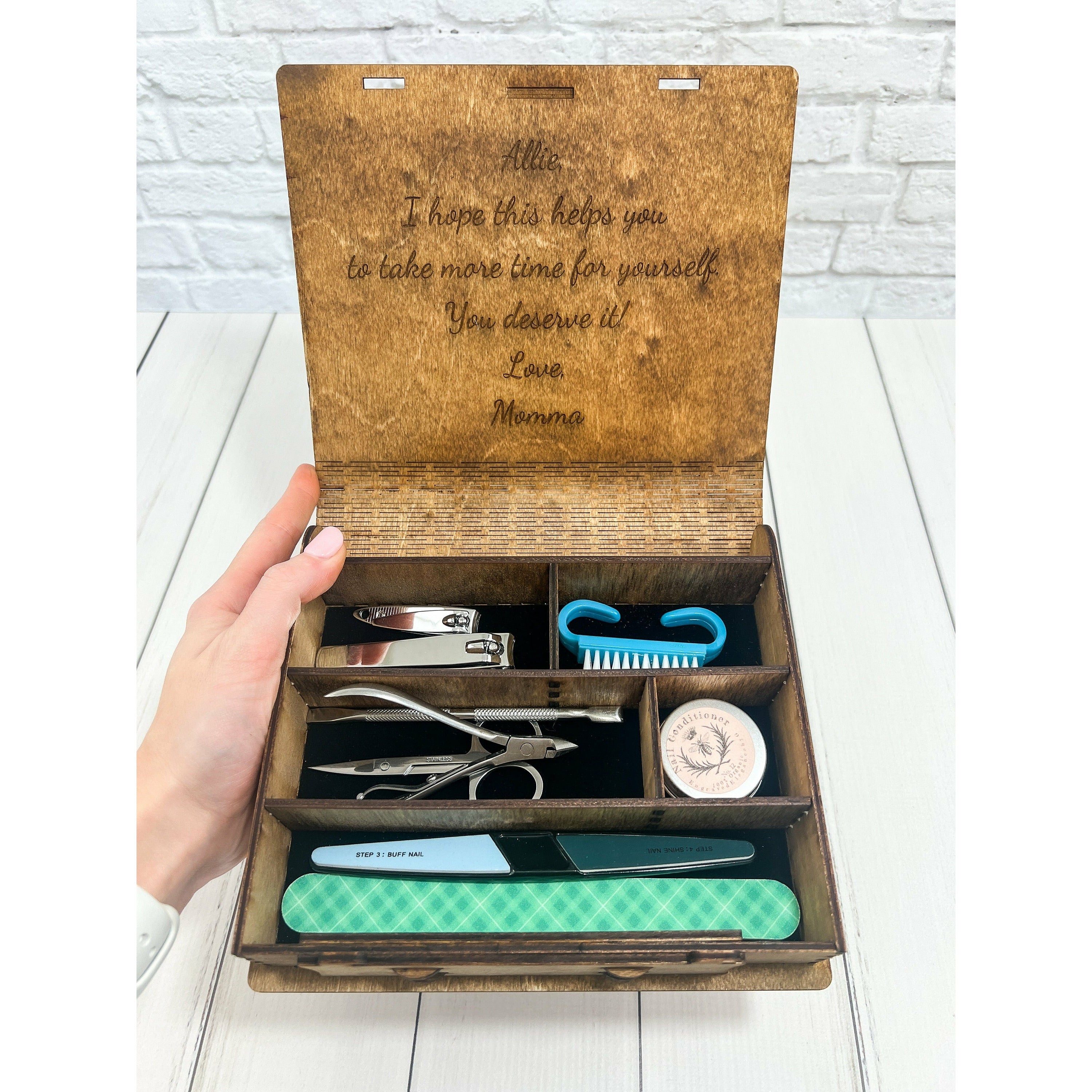 Personalized Manicure Box