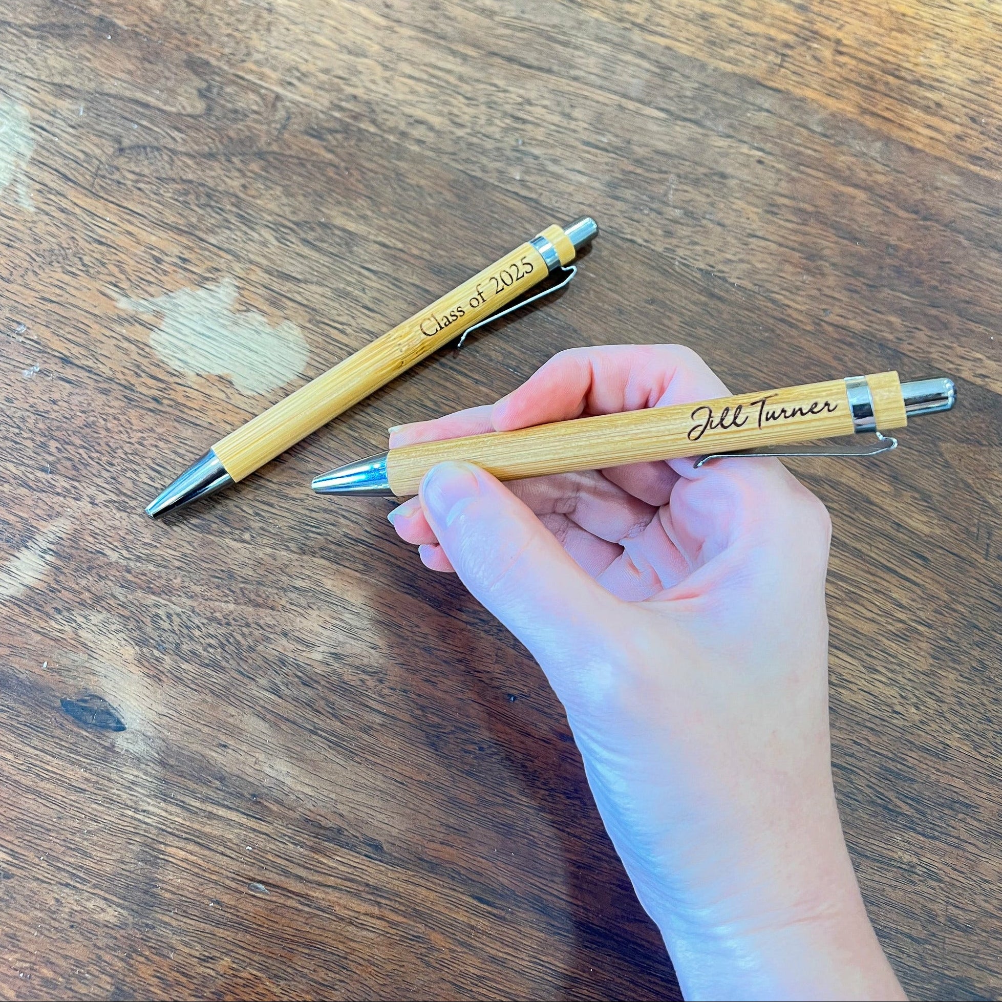 Personalized Bamboo Pen