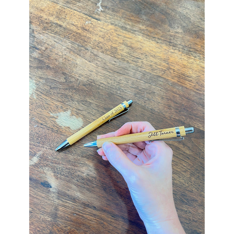 Personalized Bamboo Pen