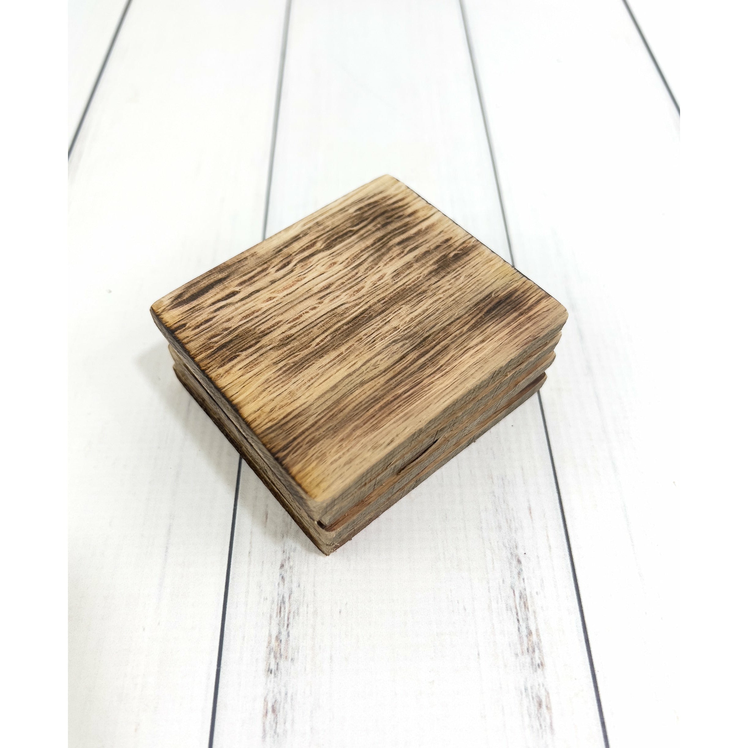 Handmade Reclaimed Wood Coaster Set