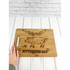 Personalized Cutting Board for Dad 8 x 12