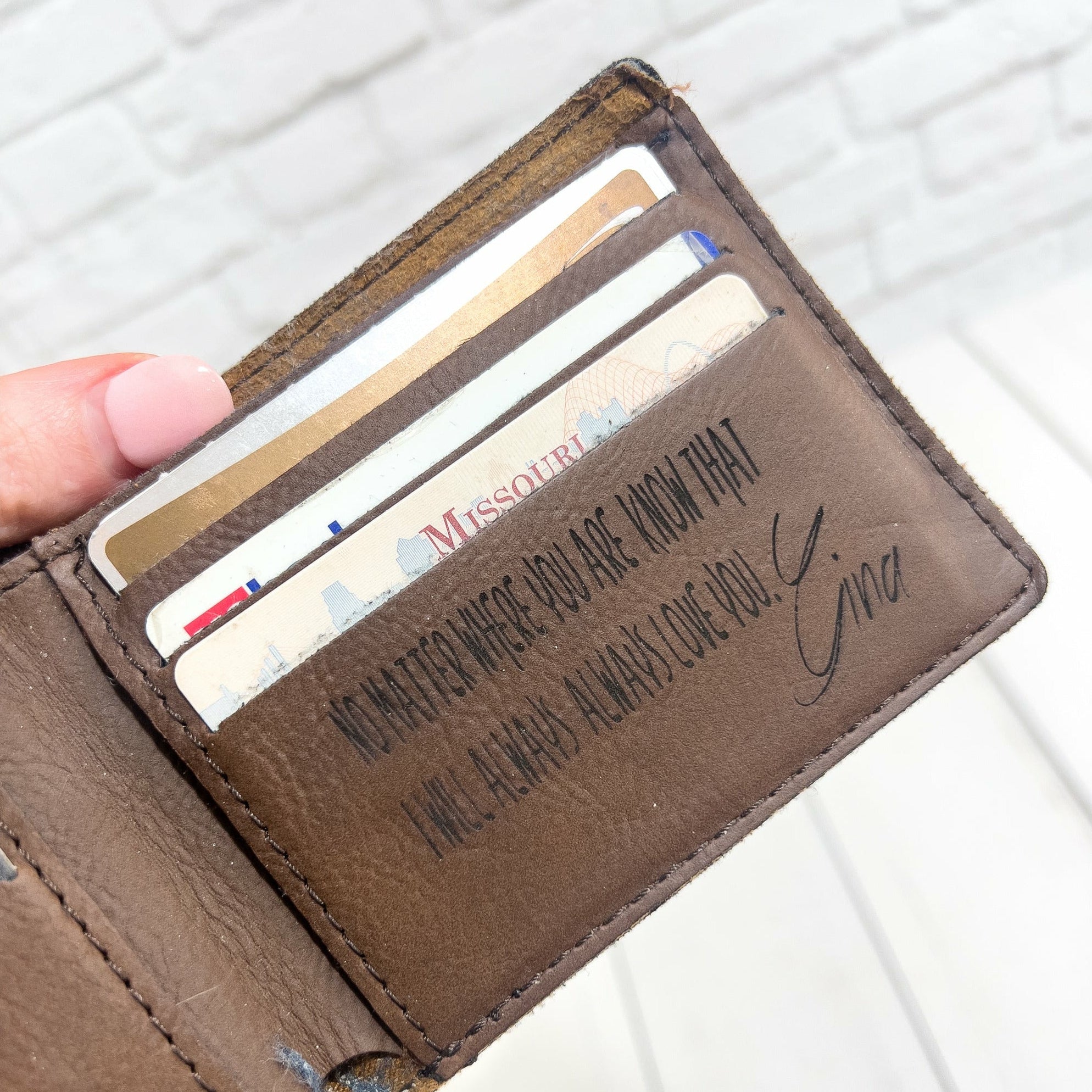 Personalized Bifold Wallet